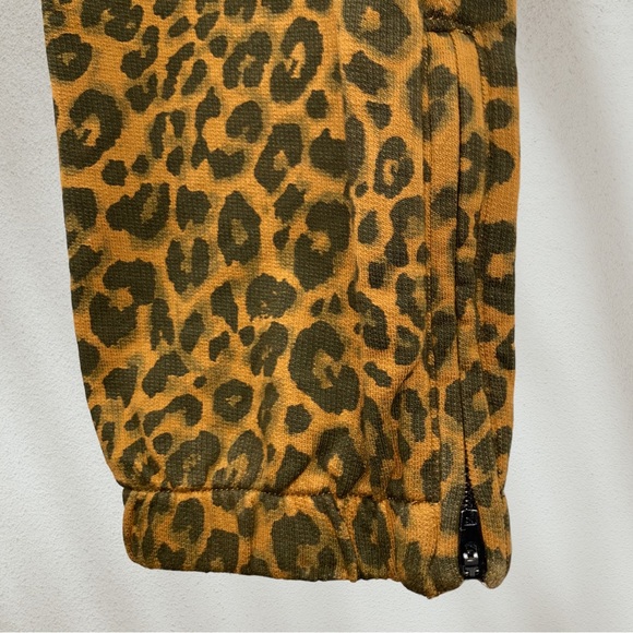 HP☮️ NWT Anthropologie Sanctuary Cheetah Animal Print Jogger Cotton Knit Pant XS - Picture 5 of 9